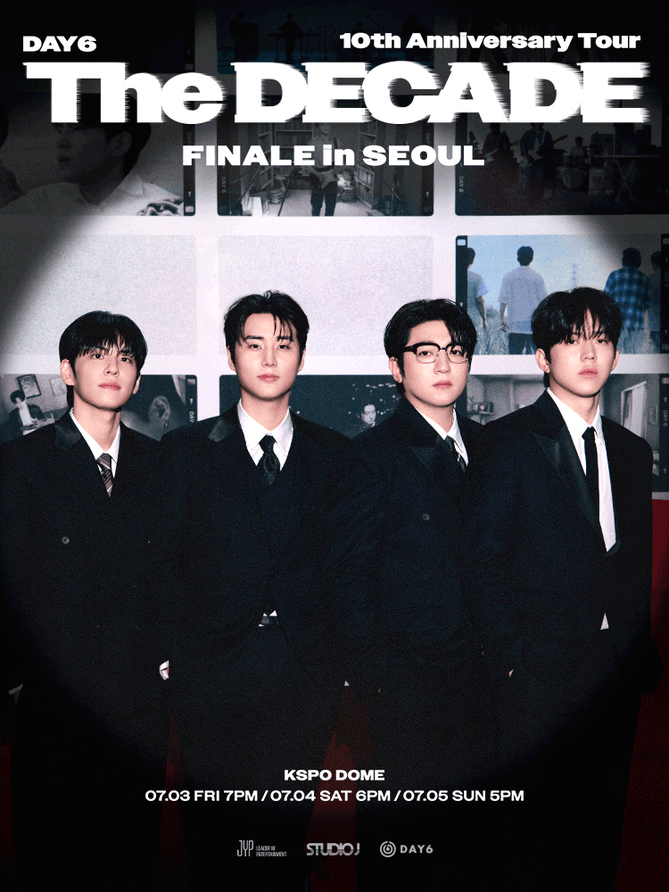 DAY6 10th Anniversary Tour〈The DECADE〉FINALE in SEOUL 포스터