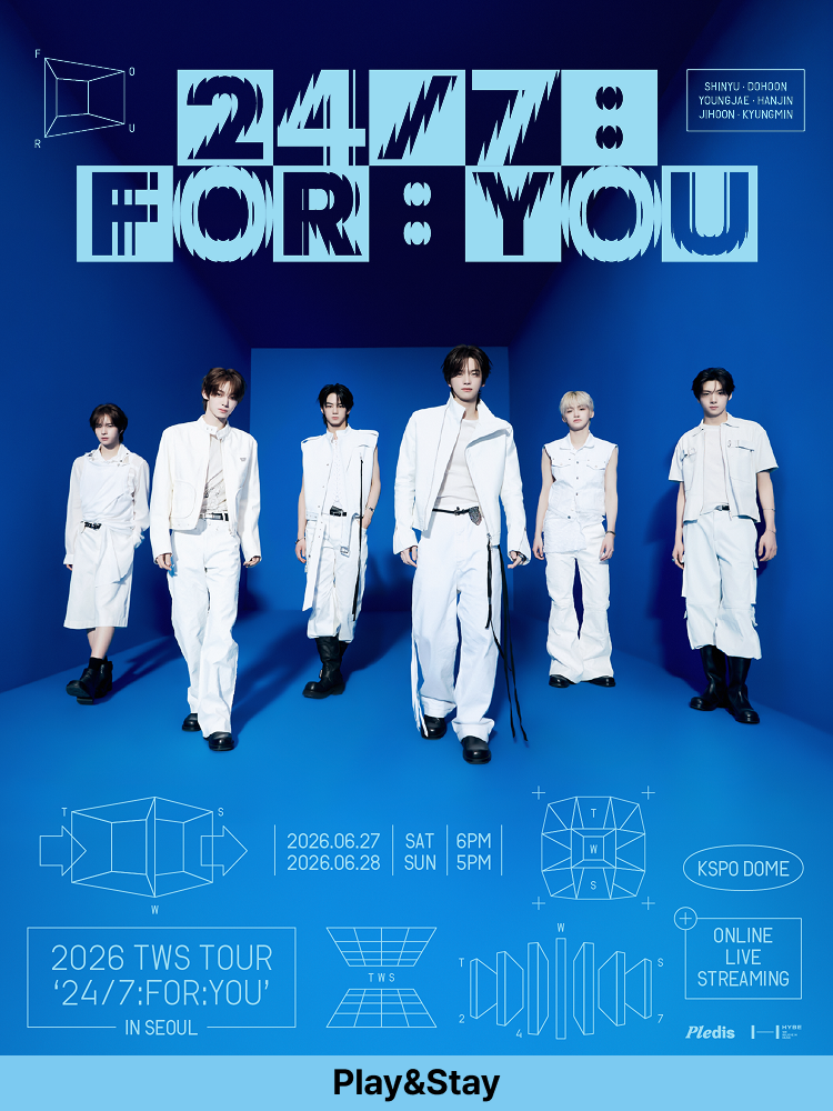 ［Play＆Stay］2026 TWS TOUR ＇24/7:FOR:YOU＇ IN SEOUL+ Hotels