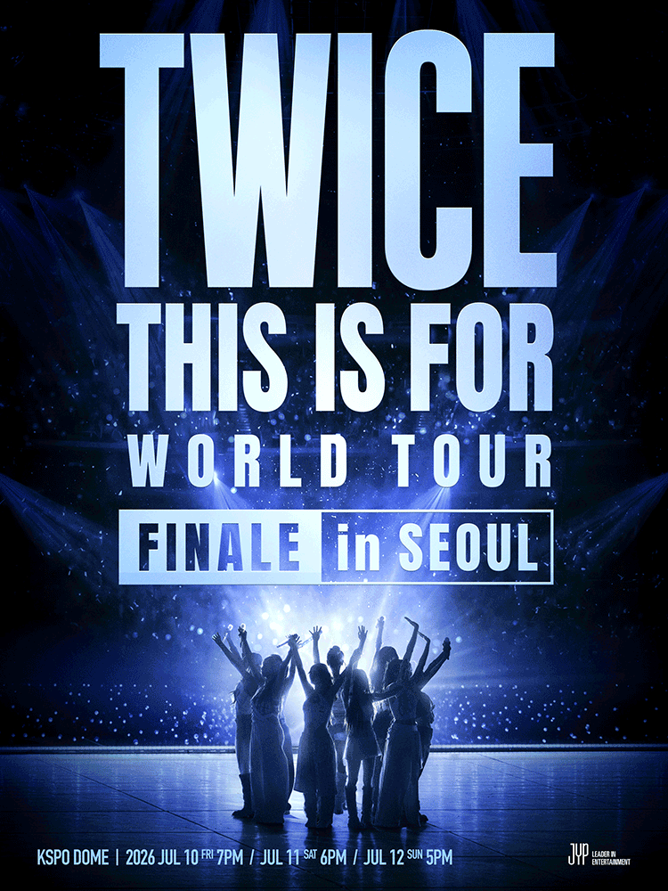 TWICE 〈THIS IS FOR〉 WORLD TOUR FINALE in SEOUL 포스터
