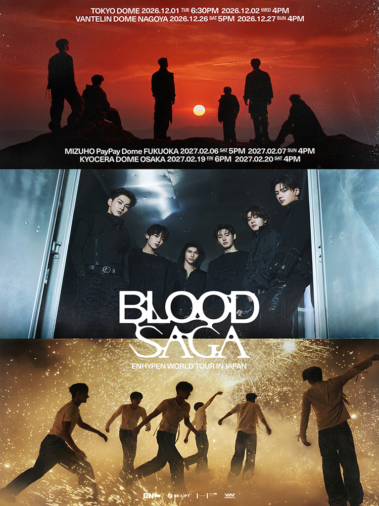 ［Global］ ENHYPEN WORLD TOUR « BLOOD SAGA » AU JAPON