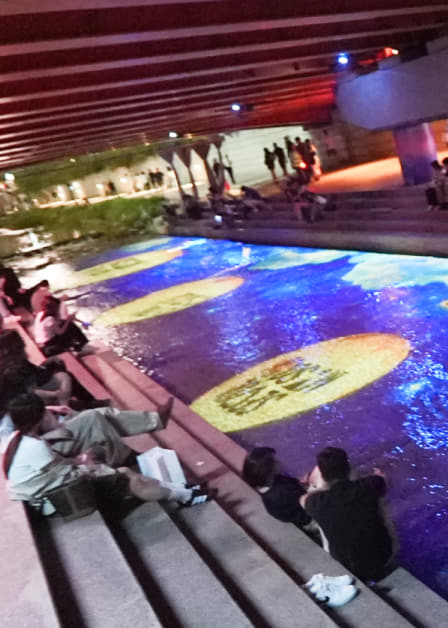 Cheonggyecheon Media Art <Cheonggye Soul Ocean>