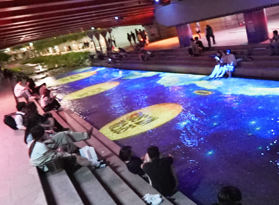 Cheonggyecheon Media Art <Cheonggye Soul Ocean>
