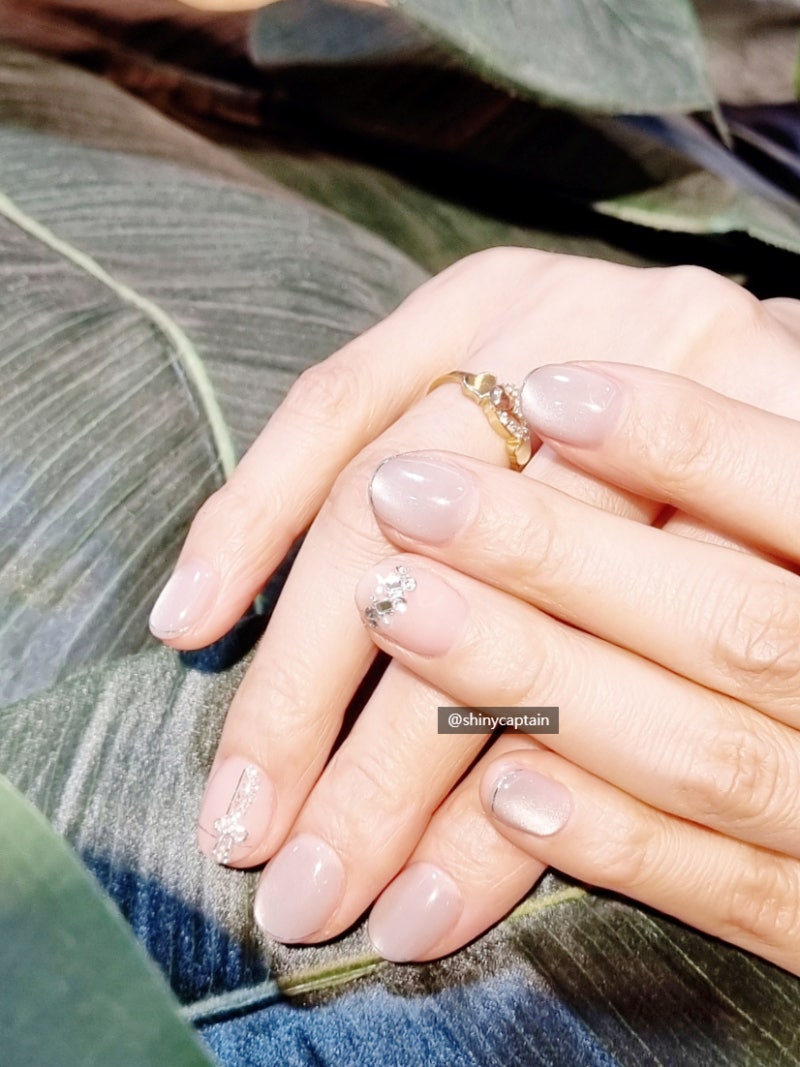 Sinsa Station Nail I was very satisfied—ON Nail Garosu-gil Branch: Naver Blog