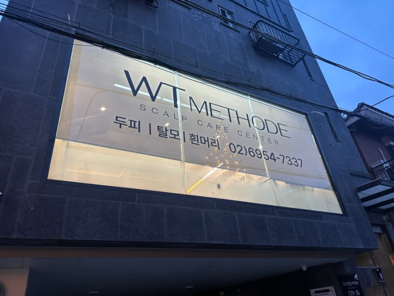 Hongdae hair loss care Mapo premium scalp care WT method Hongdae: Naver ...