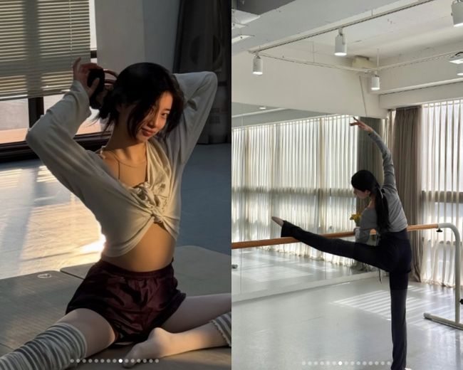 수지, 발레에 빠진 근황…민낯에도 눈부신 미모
