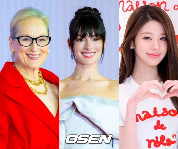 [단독] 장원영, 영어 인터뷰까지 접수…앤 해서웨이·메릴 스트립 만났다 (종합)