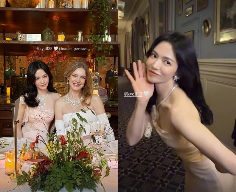 송혜교, 소피마르소와 투샷…오늘도 국보급 미모