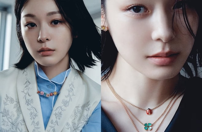 김연아, 단발머리에 짙어진 쌍꺼풀 눈매…'확 달라진 분위기'