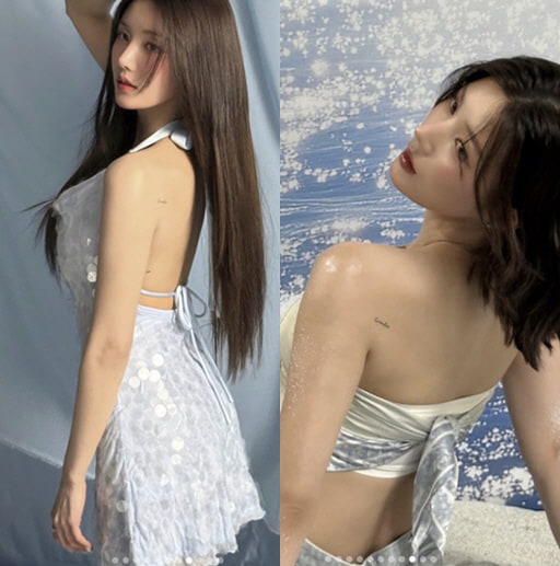 Kwon Eun-bi already raised the level of exposure… ‘Waterbomb Goddess’ returns in backless tops and hot pants