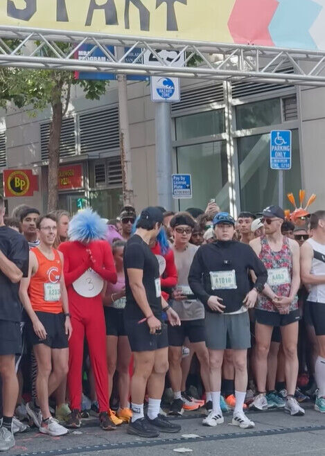 방탄소년단 슈가, 美콘서트 전 12km 마라톤 완주…상위 5% 기록 '깜짝'