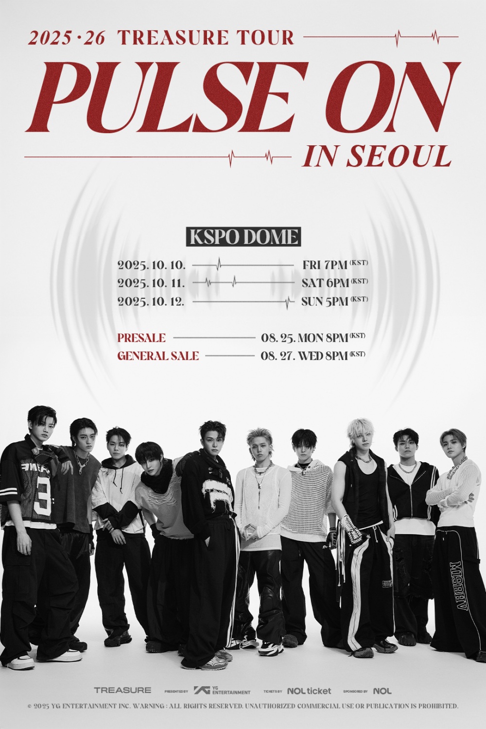 TREASURE kicks off tour at KSPO Dome... announces a special 'Lucky Sheet' opening