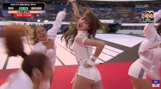 LISA of BLACKPINK blows away the World Cup opening ceremony... fans around the world go wild