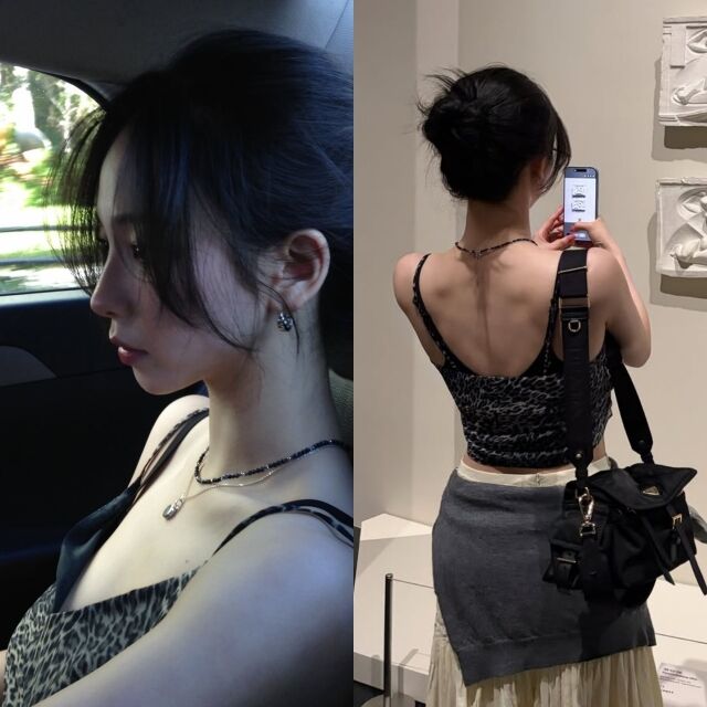 คารินา เห็นจากด้านหลังแล้วต้องประหลาดใจ…กล้ามหลังส่วนบนชัดเจน “ว้าว”