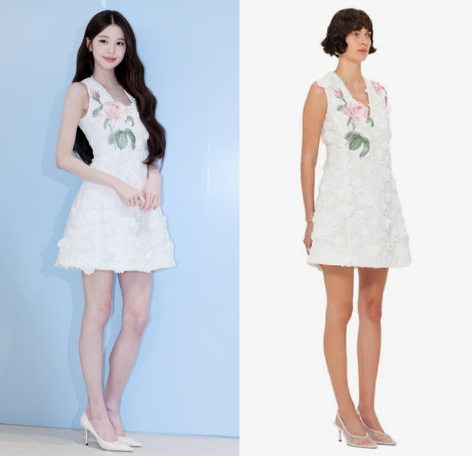 Jang Won-young shows off a fresh, innocent fashion look in the same outfit as a model… “11-inch straight-leg lines”