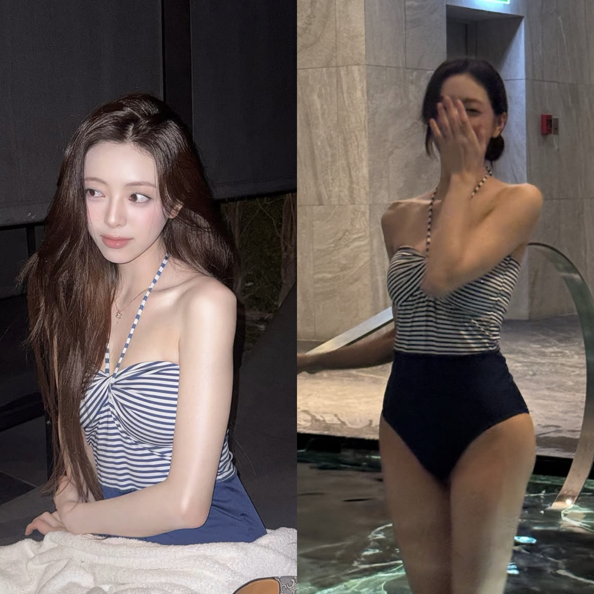 유나, ‘골반 패드’ 의혹 종식…수영복으로 ‘진짜’ 골반 드러냈다