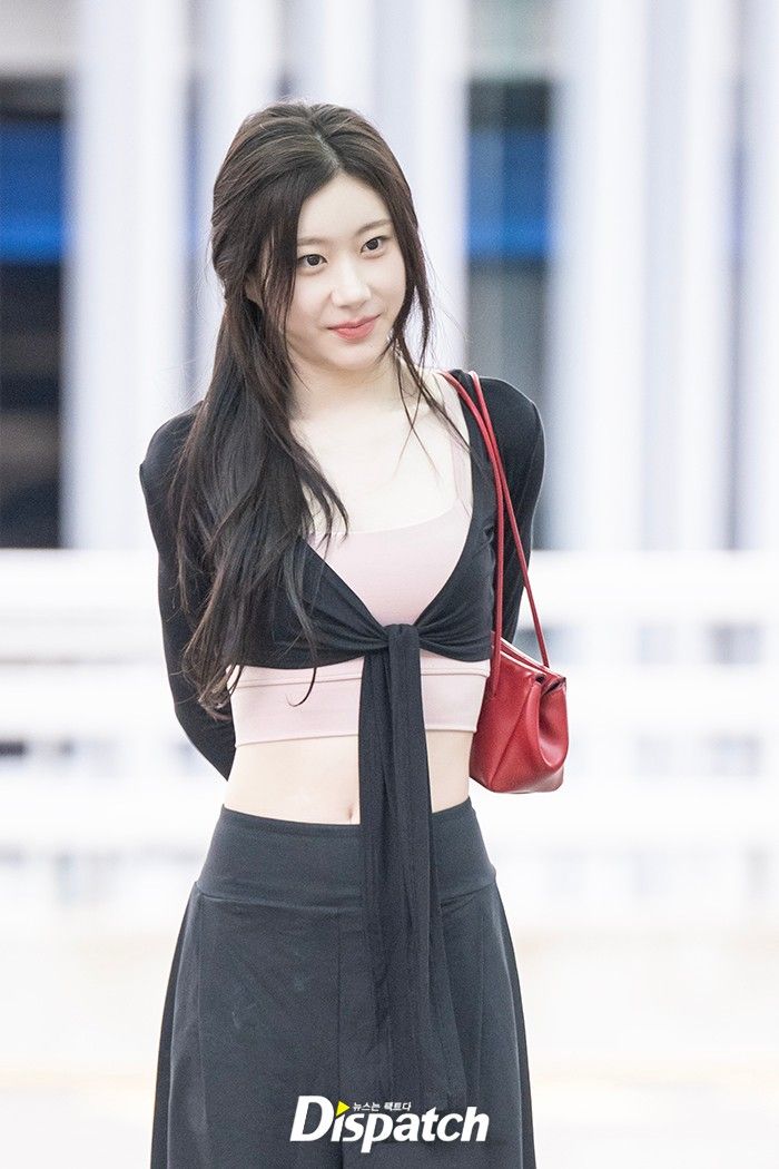 [현장포토] "운동이 필요해"…채령, 넘사벽 스트레칭