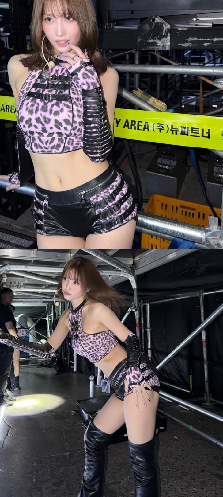 TWICE Momo, wild charm… wearing a leopard print and a provocative pose