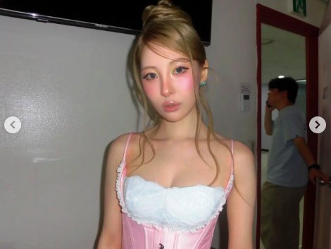 44kg 선미, 바비 인형인 줄…슬랜더 몸매의 정석