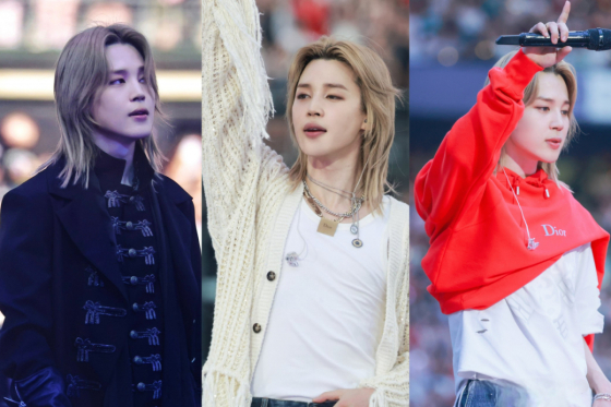 디올 품은 지민, BTS 파리 콘서트 달군 명품 무대