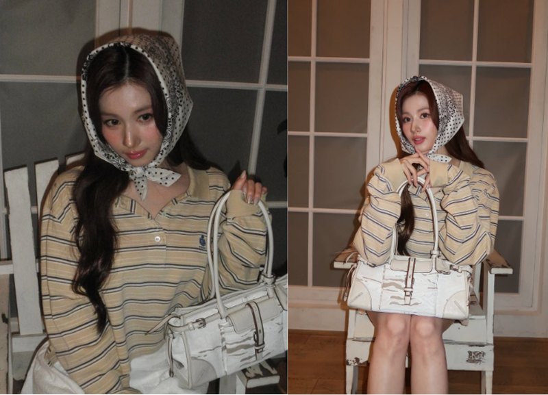TWICE's Sana, even in a bandana look, is doll-like… “I want to go on a trip” [Celeb Shot]