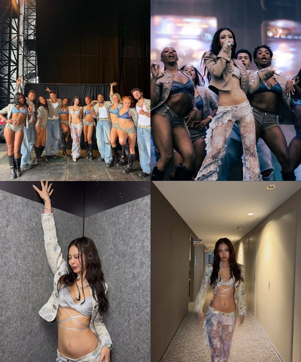 Jennie reveals behind-the-scenes moments from her Summer Sonic performance. Source: Jennie's social media