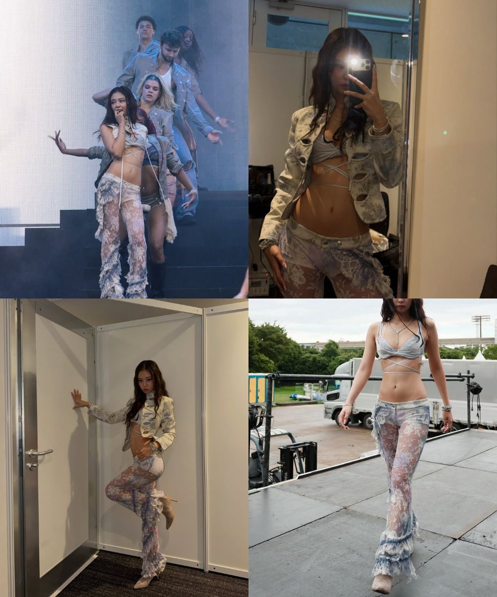 Jennie reveals behind-the-scenes moments from her Summer Sonic performance. Source: Jennie's social media
