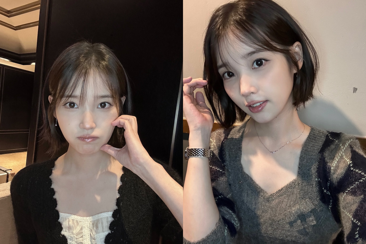 “You’re starting to look like Yoo In-na” IU sparks explosive reactions with a bob haircut for the first time in 10 years… even her checkered-shirt look on the way home from work is ‘lovely’