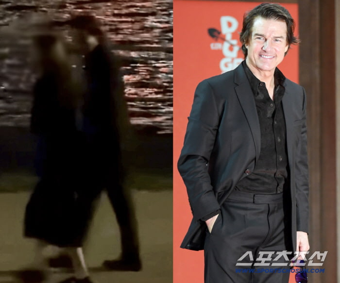Tom Cruise Spotted Taking a Late-Night Walk at Hangang Park… Strolled for an Hour in a Black Suit