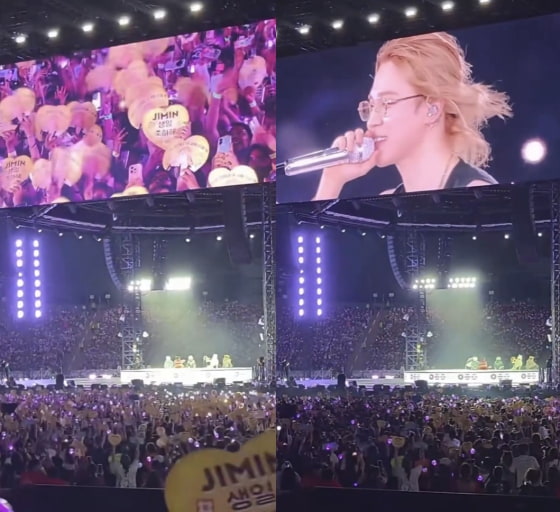 'Jimin, We'll always be with you' Peru colored by 'Jimtober' birthday celebrations..