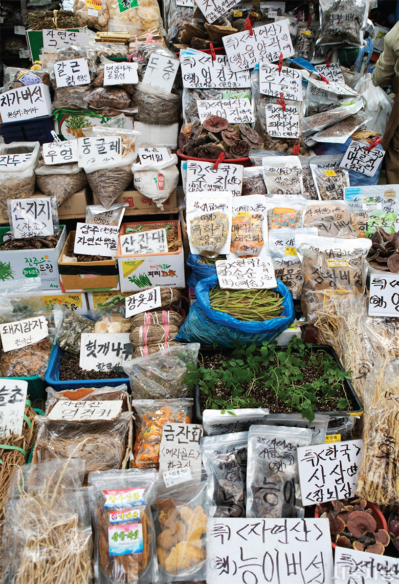 Gyeongdong Market — From a former farming plot to a market where about 70% of the nation’s medicinal herbs gather