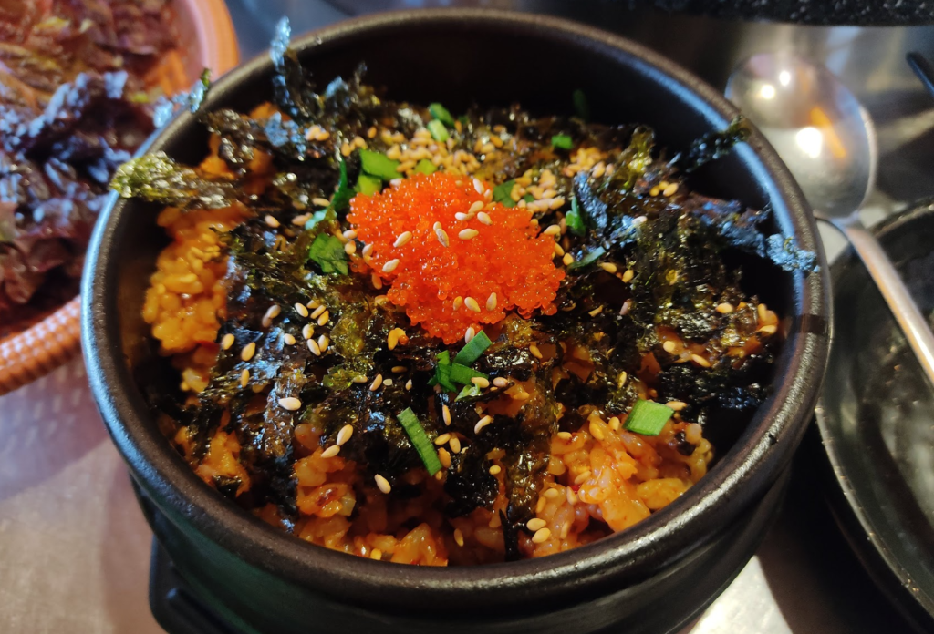 제주 숙성도 갈치속젓볶음밥 사진입니다.