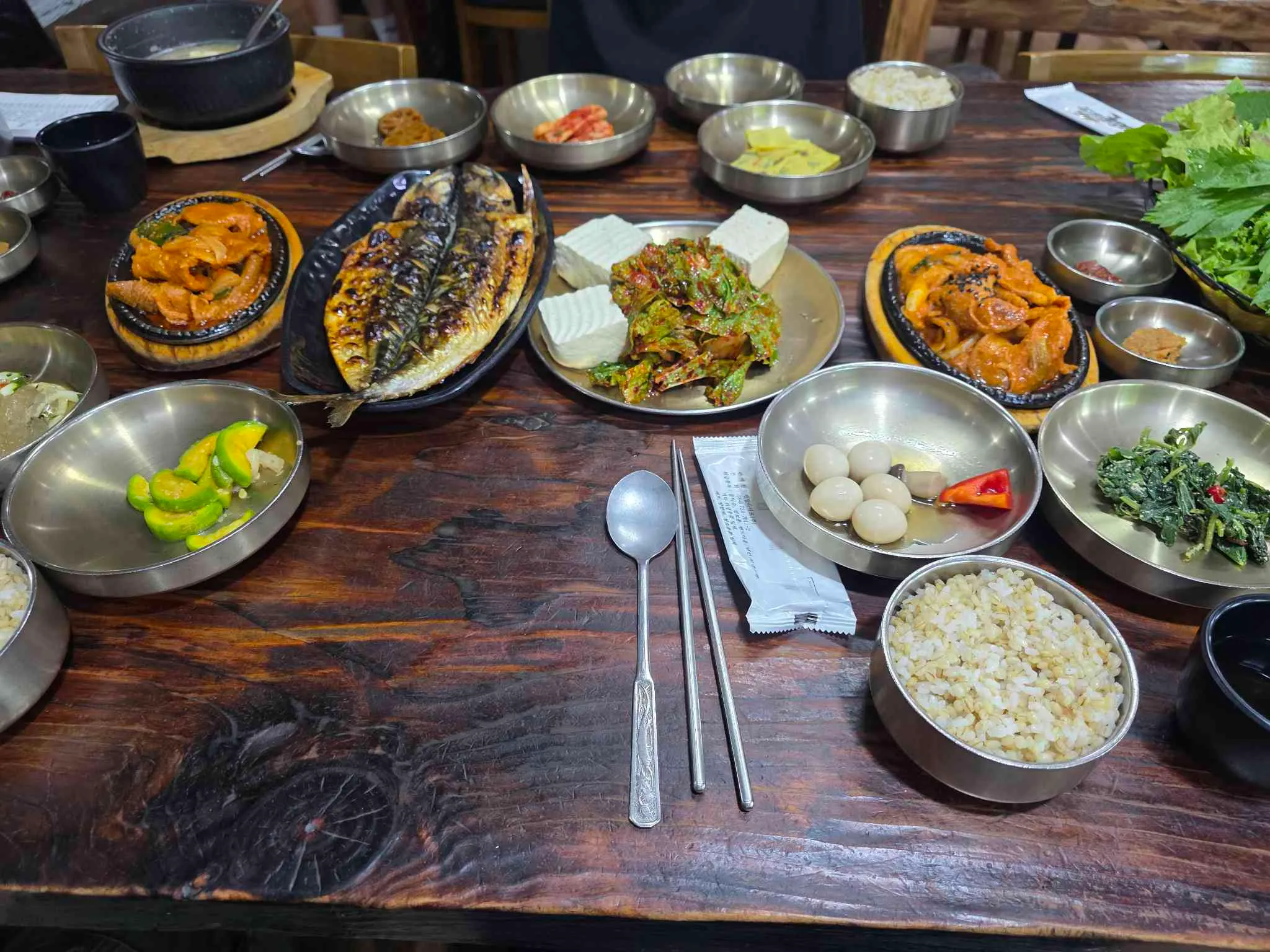 Nangtteul Jeongsik on Namjo-ro in Jocheon, before or after Jeolmul Forest Trail