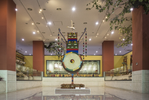 This is a view of the National Gugak Museum..