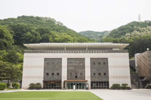 This is a view of the National Gugak Museum..