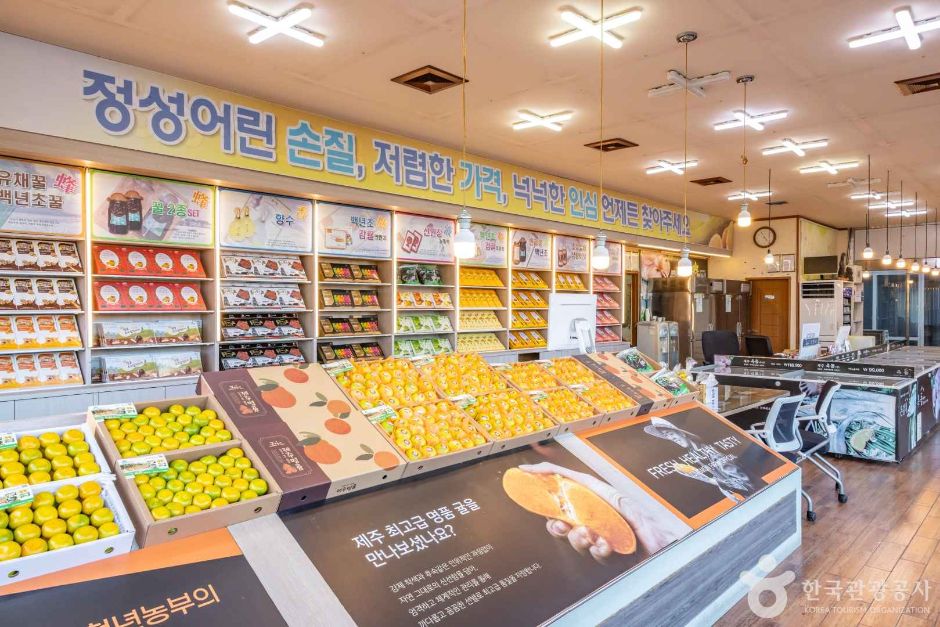 중문농수산물직판장 전경