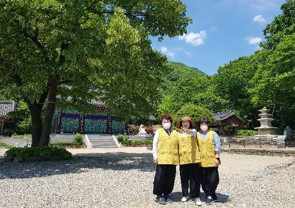 사나사 전경.