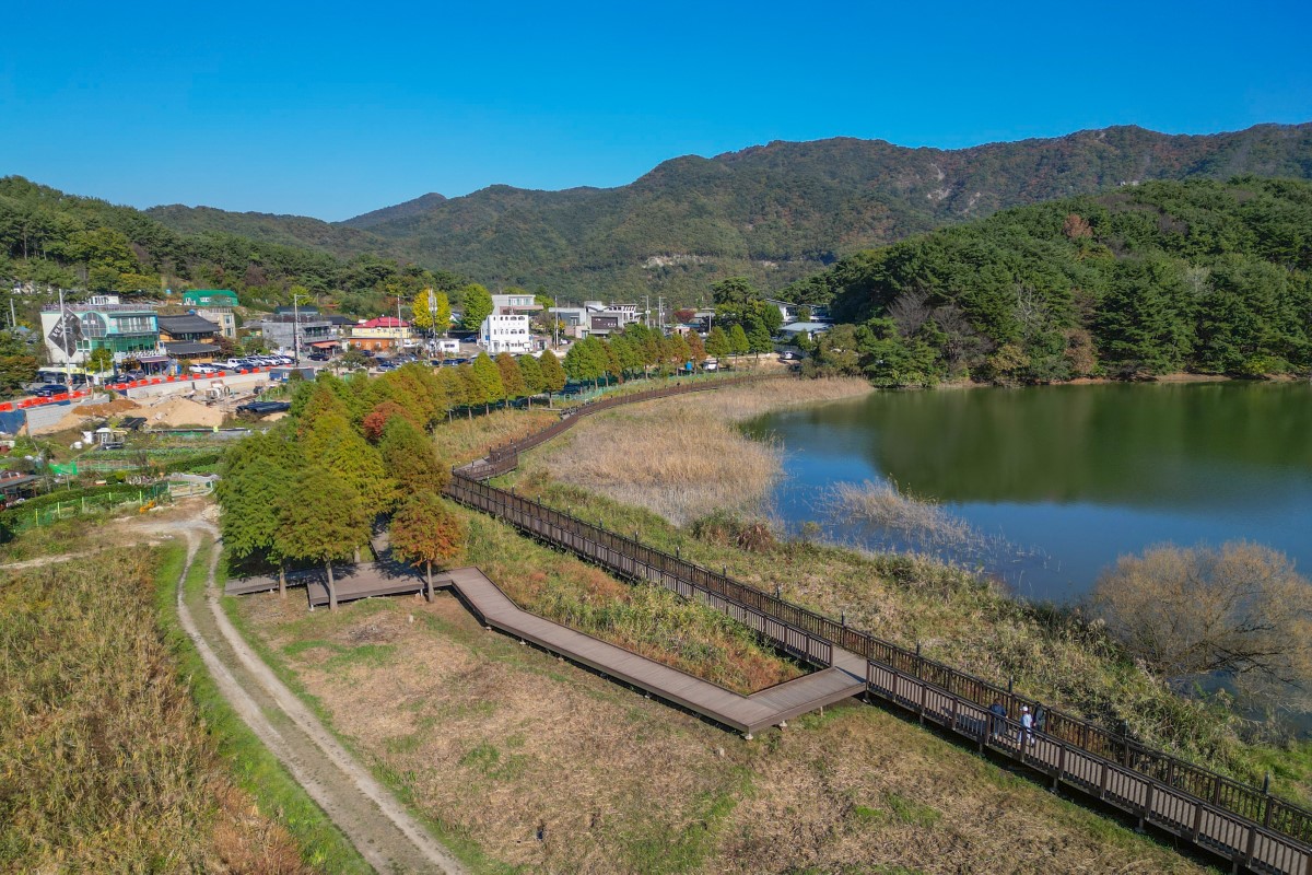 동대교 전경입니다.