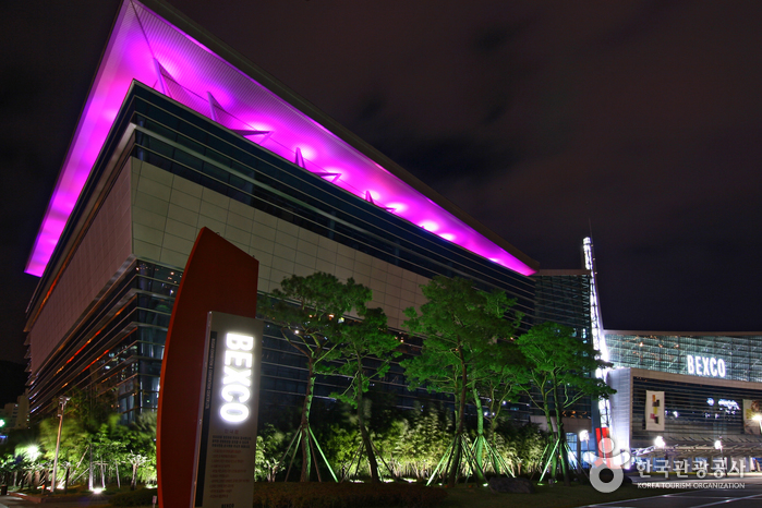 벡스코 전경 사진입니다.