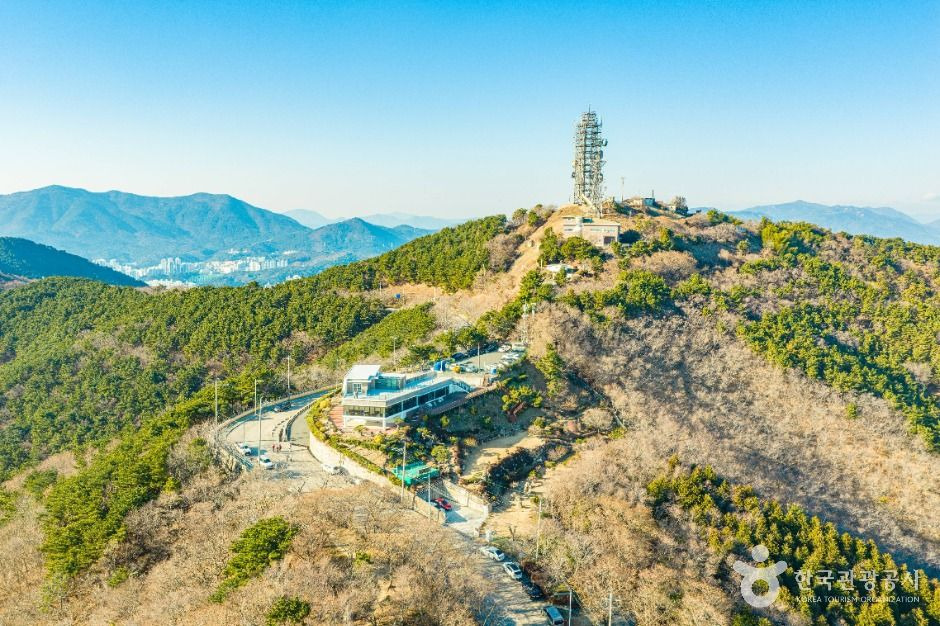 금련산 주변 조망