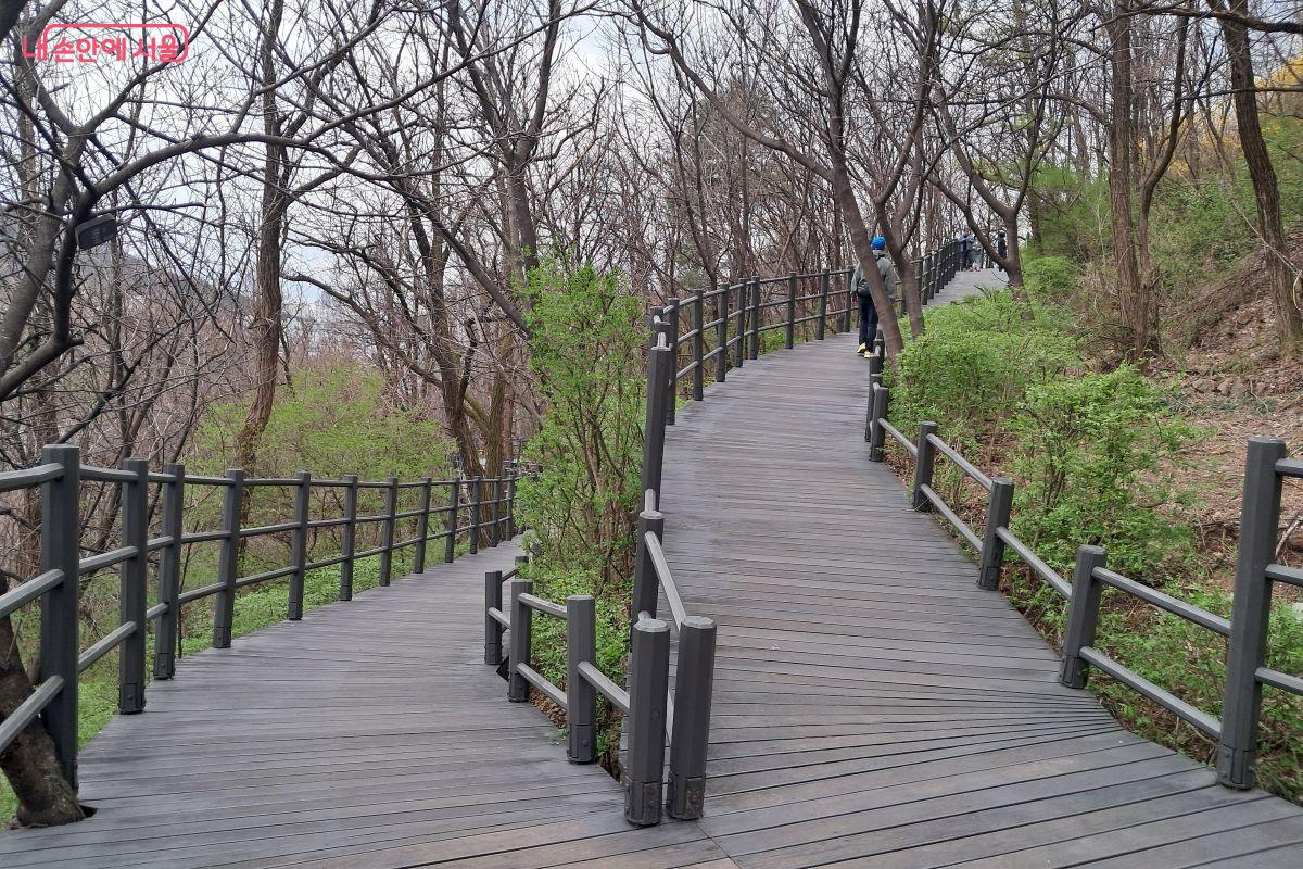 실락어린이공원에서 옥천암까지, 4.5km 북한산 자락길