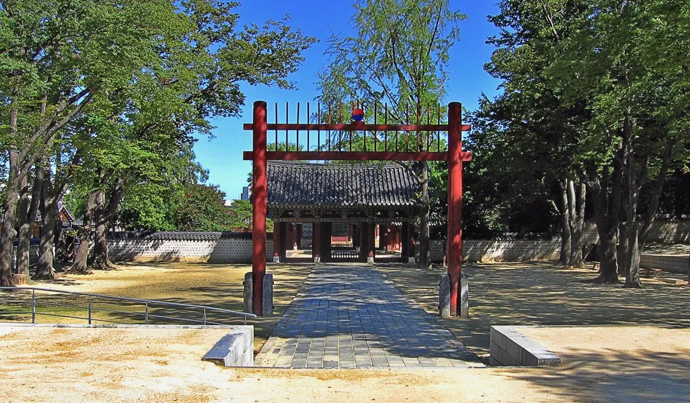 전주 경기전 모습입니다.