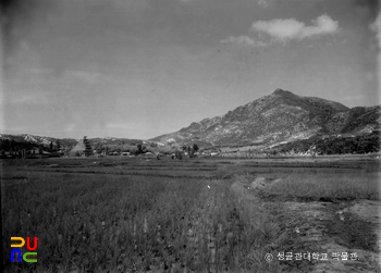 익산 미륵사지 전경입니다.