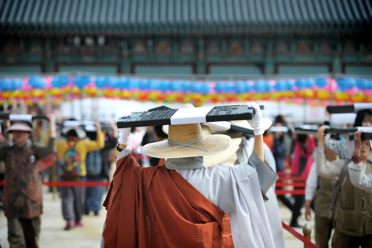 합천 해인사 경내입니다.