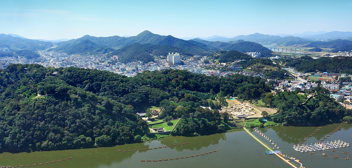 금강을 내려다보는 백제 왕성, 공주 공산성 2.6km 걷기