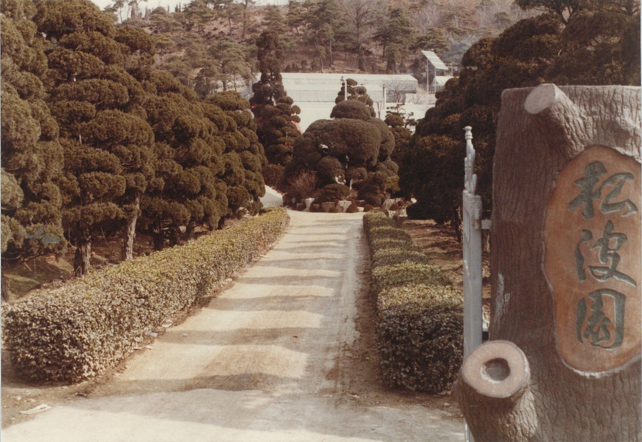 과거 송파원 입구 전경입니다.