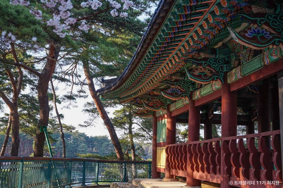 강릉 경포대 전경입니다.