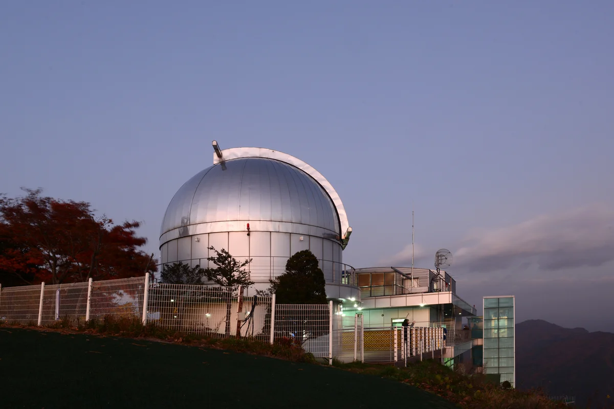 Yeongwol Byeolmaro Observatory, reached by shuttle atop 799.8 m Bongnaesan Mountain