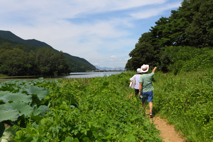 A 3.5 km route linking Jeong Yak-yong’s hometown between Paldang Lake and Majae Village