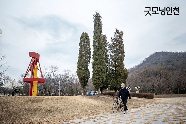인천대공원 산책 구간입니다.