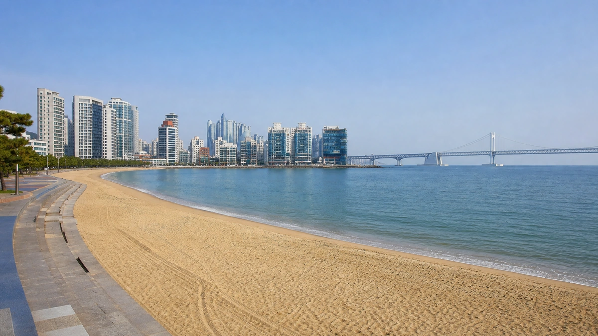 Gwangalli by Day and Night: A 1.4 km Walk Facing Gwangan Bridge